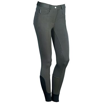 Reithose Harry's Horse Redwood fullgriff Grau