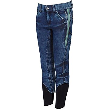 Reithose Harry's Horse Denim LouLou Eris fullgriff Dark blue