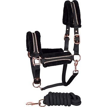 Halfter-set Harry's Horse Soft Black Halfter-set Harry's Horse Soft Black