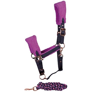 Halfter-set Harry's Horse LouLou Royce Bright Violet