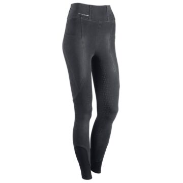 Reithose Harry's Horse Equitights Trendy fullgriff Black Sand