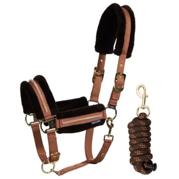 Halfter-Set Harry's Horse Soft Mocha Bisque