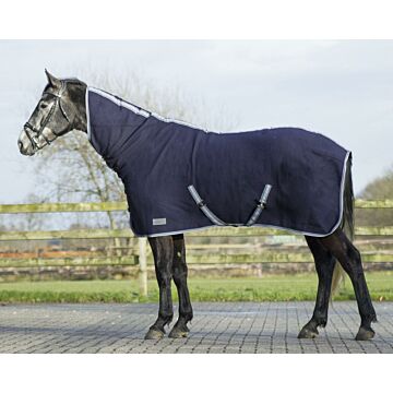 Wolldecken QHP Blauw