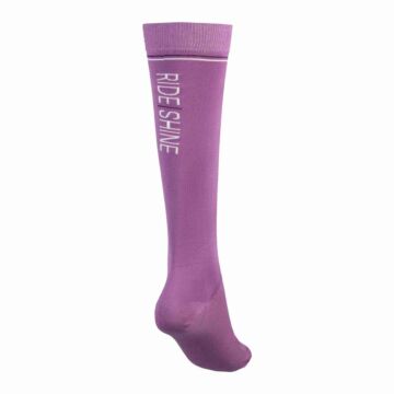 Reitsocken Red Horse Dai Thistle Purple