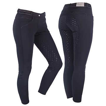 Reithose QHP Softshell schwarz