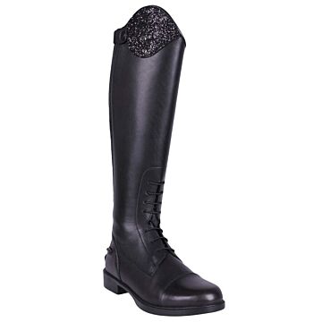 Reitstiefel QHP Romy Junior wijd Schwarz 