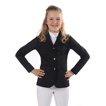 Turnierjacke QHP Juliet Junior Black 