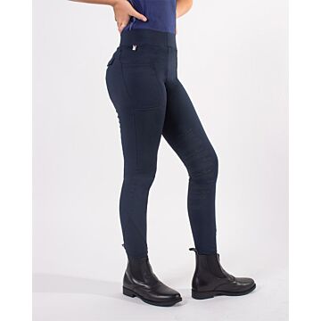 Reithose pull-on Phylicia Junior Beingriff blau