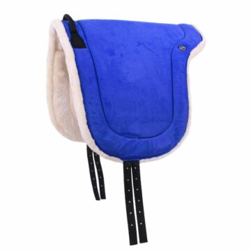 Bareback-pad QHP Kobaltblau