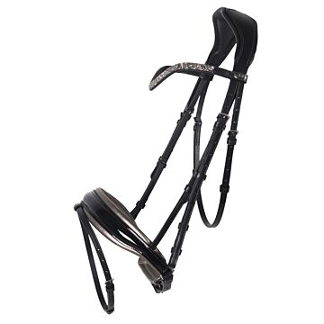 Trensenzäume QHP Lupine Schwarz/Grau 