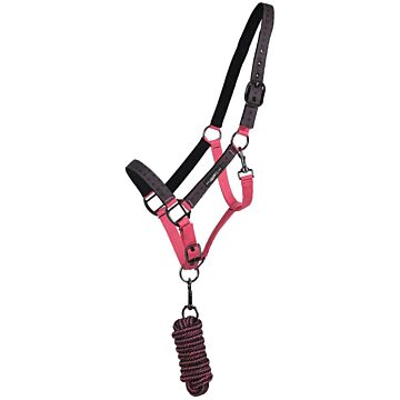 Halfter Set mit Turnout QHP Collection rosa