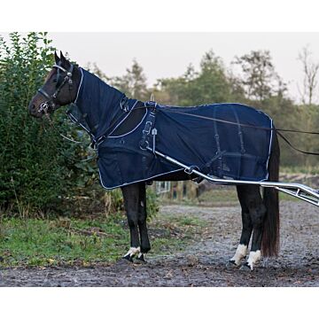 TuigFliegedecke QHP +Hals Blau TuigFliegedecke QHP +Hals Blau