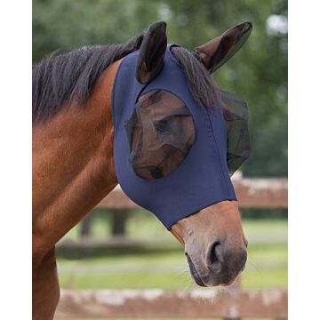 Fliegenmaske QHP Super bug blau