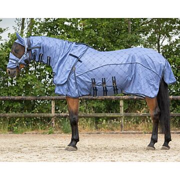 Fliegendecke QHP Country blue 