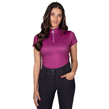 Trainiershirt QHP Djune Rosa Trainiershirt QHP Djune Rosa