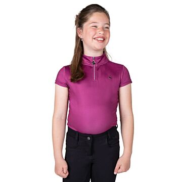 Trainiershirt QHP Djune Junior Rosa 