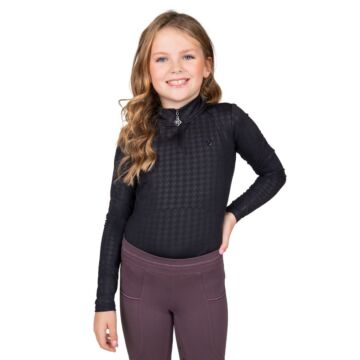 Trainiershirt QHP Fayen Junior Black