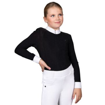 Turniershirt QHP Juliet Junior Black