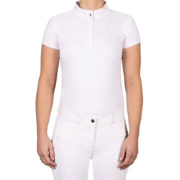 Turniershirt QHP Zayla Junior White 