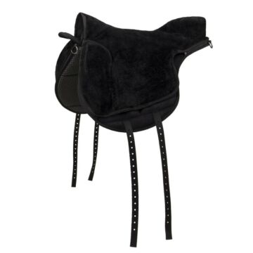 Bareback pad QHP Super Soft Black/Black