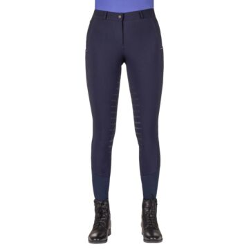 Reithose QHP Nyomi leggrip Navy