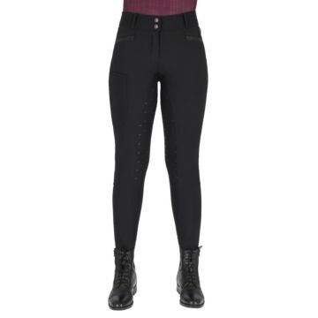 Reithose QHP Zahra fullgriff Black