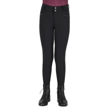 Reithose QHP Zahra Junior fullgriff Black