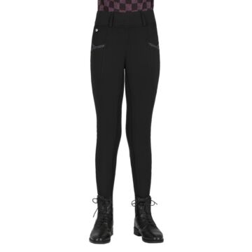 Reitlegging QHP Lize Junior fullgrip Black