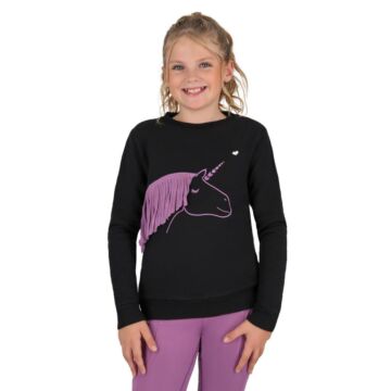 Pullover QHP Lize Junior Black/Violet