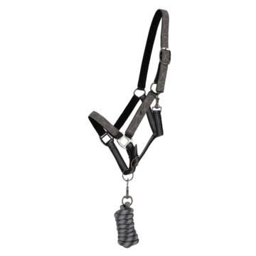 Halfter-set QHP Turnout Collection Grey Reflective