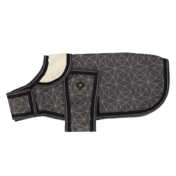 Hundedecke QHP Turnout Collection Grey Reflective