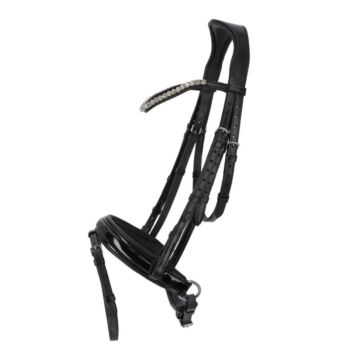 Trensenzaum QHP Sunset Schwarz 