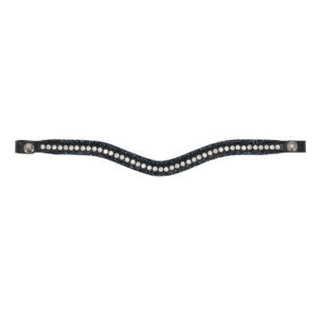 Stirnband QHP Skye Black/Navy 