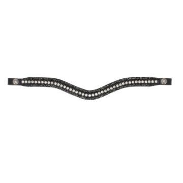 Stirnband QHP Skye Black/Silver