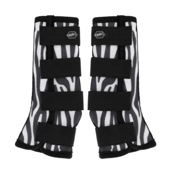Gamaschen QHP Anti-Vlieg Zebra