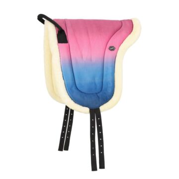 Bareback pad QHP Rosalynn Pink/blue 