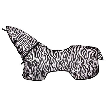 Fliegereitdecke Horka Weiß met vaste hals Zebra Fliegereitdecke Horka Weiß met vaste hals Zebra
