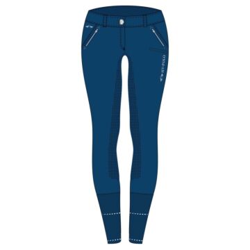 Reithose HV Polo June Girls fullgriff blau