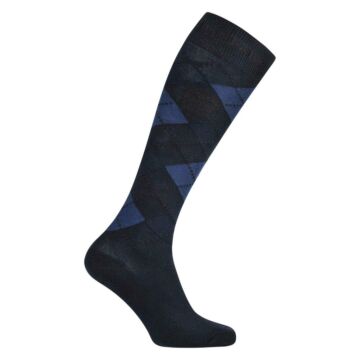 Reitsocken HV Polo Argyle Dark Navy 31/34