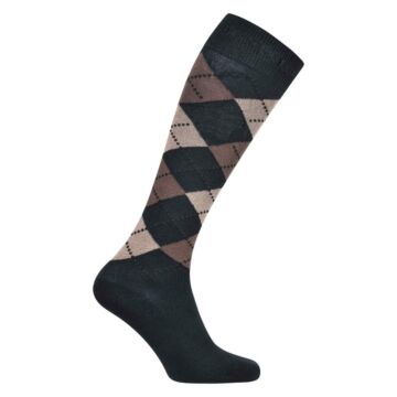 Reitsocken HV Polo Argyle Black Basalt 31/34