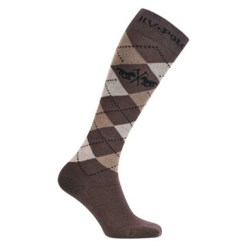 Socken HV Polo Argyle Straw