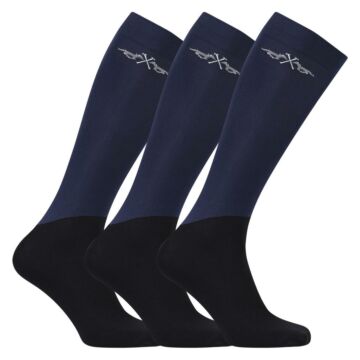 Reitsocken HV Polo Jamie 3-pack Navy