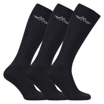 Reitsocken HV Polo Jamie 3-pack Black Reitsocken HV Polo Jamie 3-pack Black