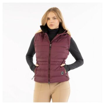 Weste Anky Padded Waistcoat Windsor Wine