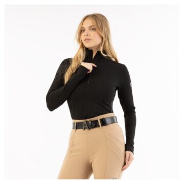 Trainiershirt Anky Long Sleeve Polo Top Black