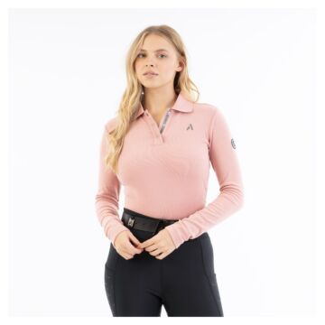 Poloshirt Anky Long Sleeve Polo Top Bridal Rose