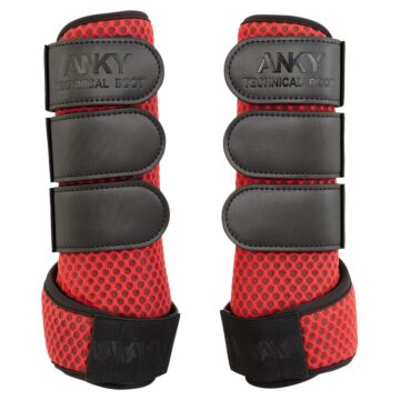 Gamaschen Anky 3D Mesh Equestrian Red